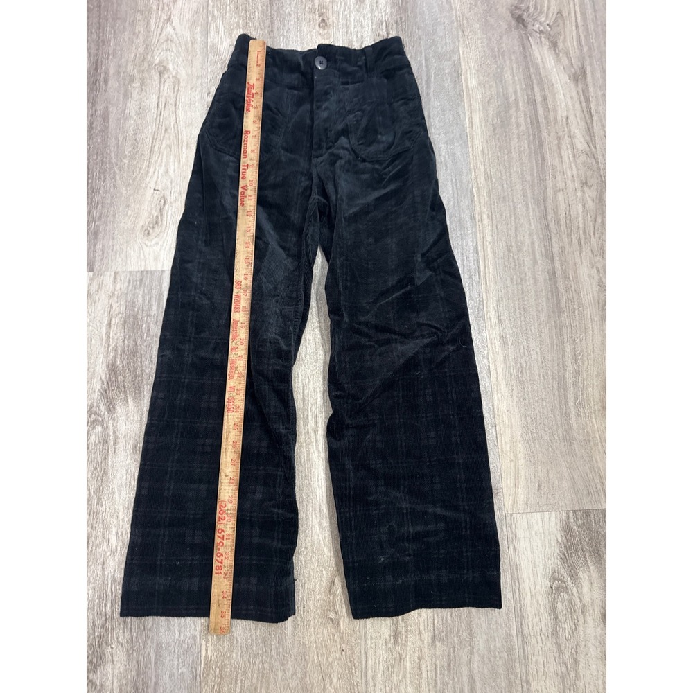 Maeve Black Plaid Wide-Leg Pants - Picture 5 of 10